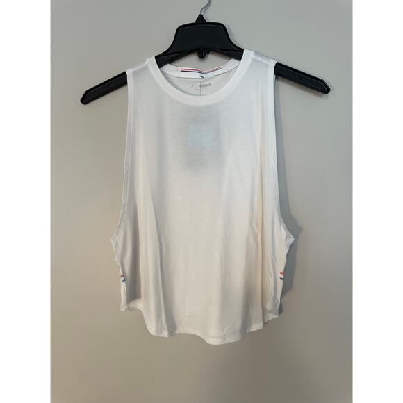 NWT Women's White Tank Size Medium - Picture 1 of 8